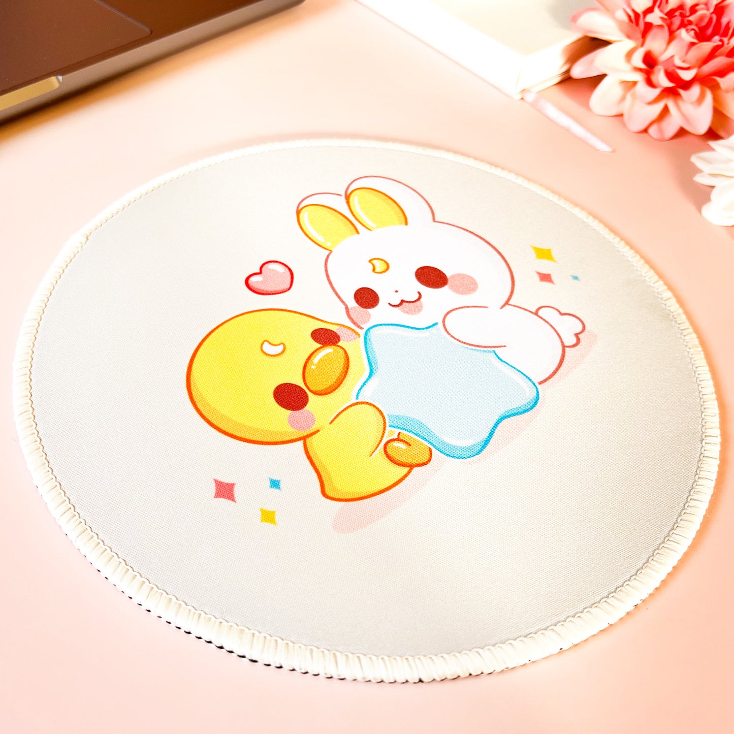 Hase und Ente Mousepad