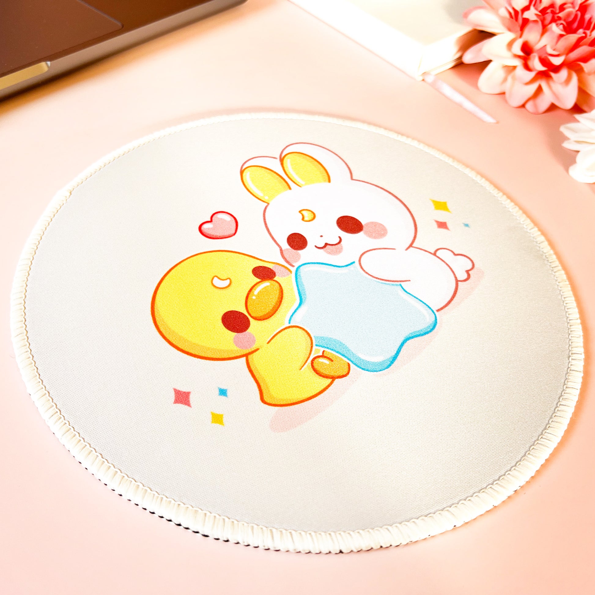 Hase und Ente Mousepad