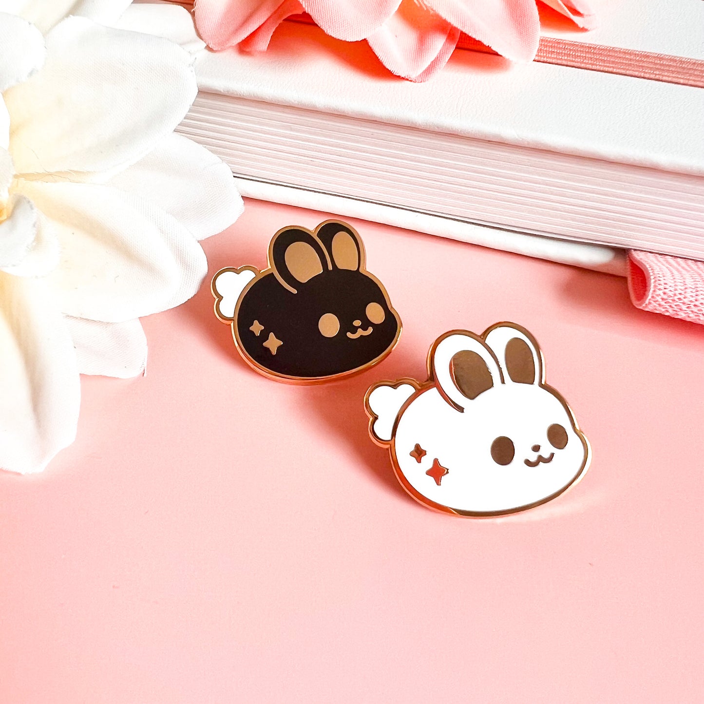 Marshmallow Hasen Pin