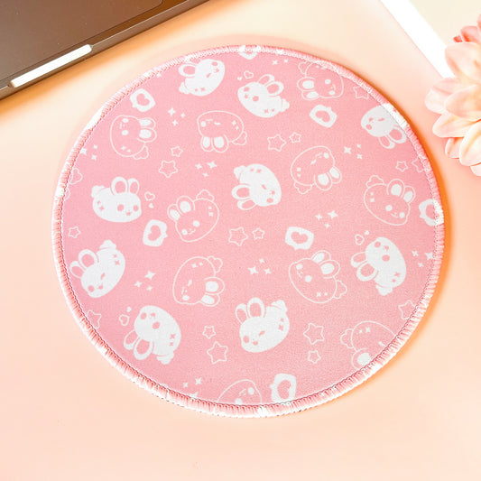 Hasen Muster mit Sterne Mousepad