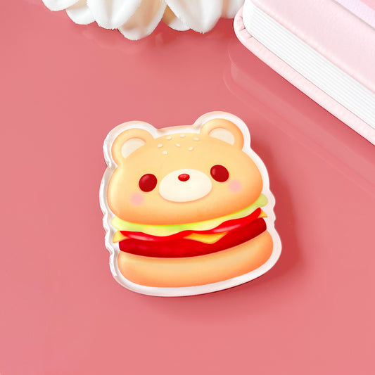 Süßer Bären Burger Magnet