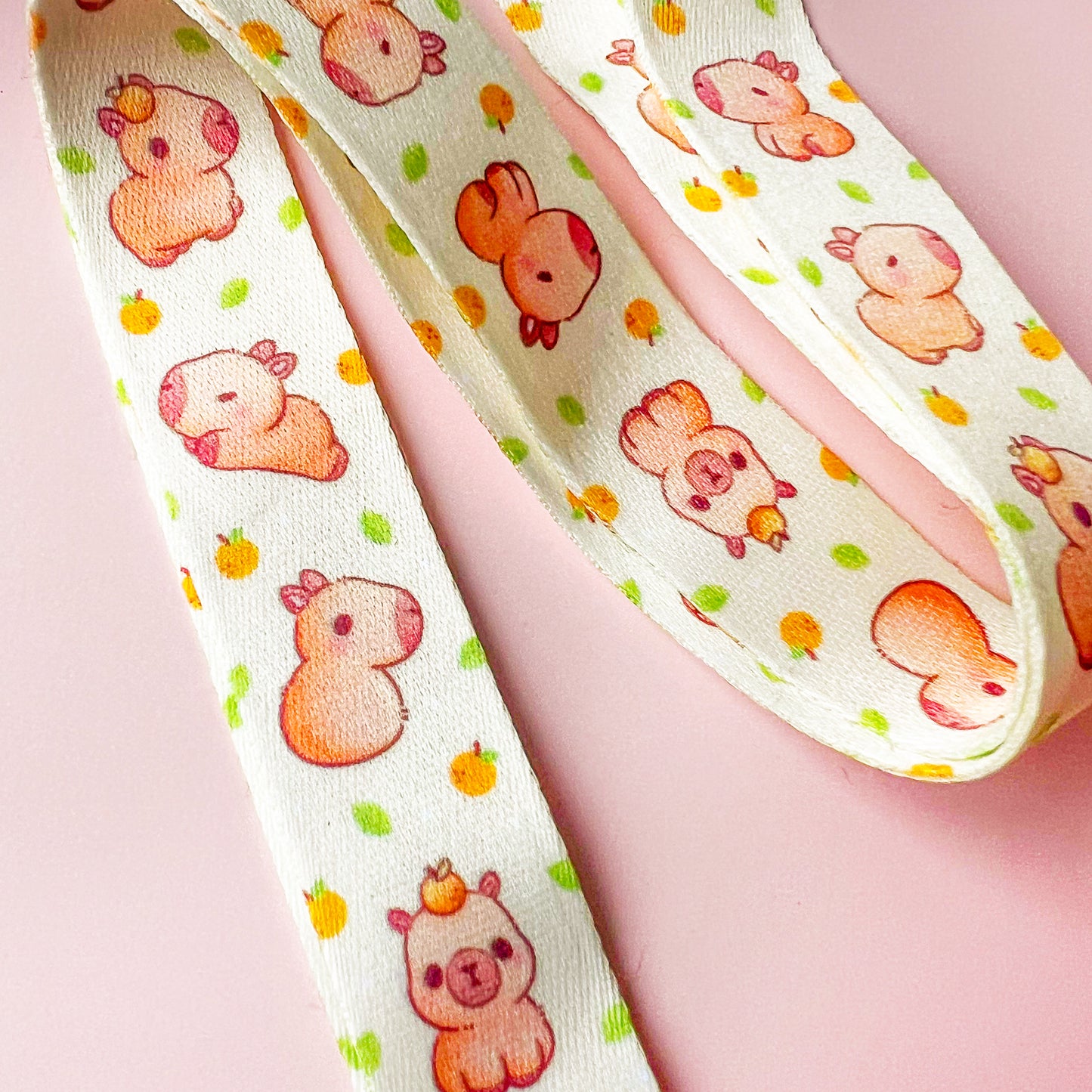 Capybara Lanyard