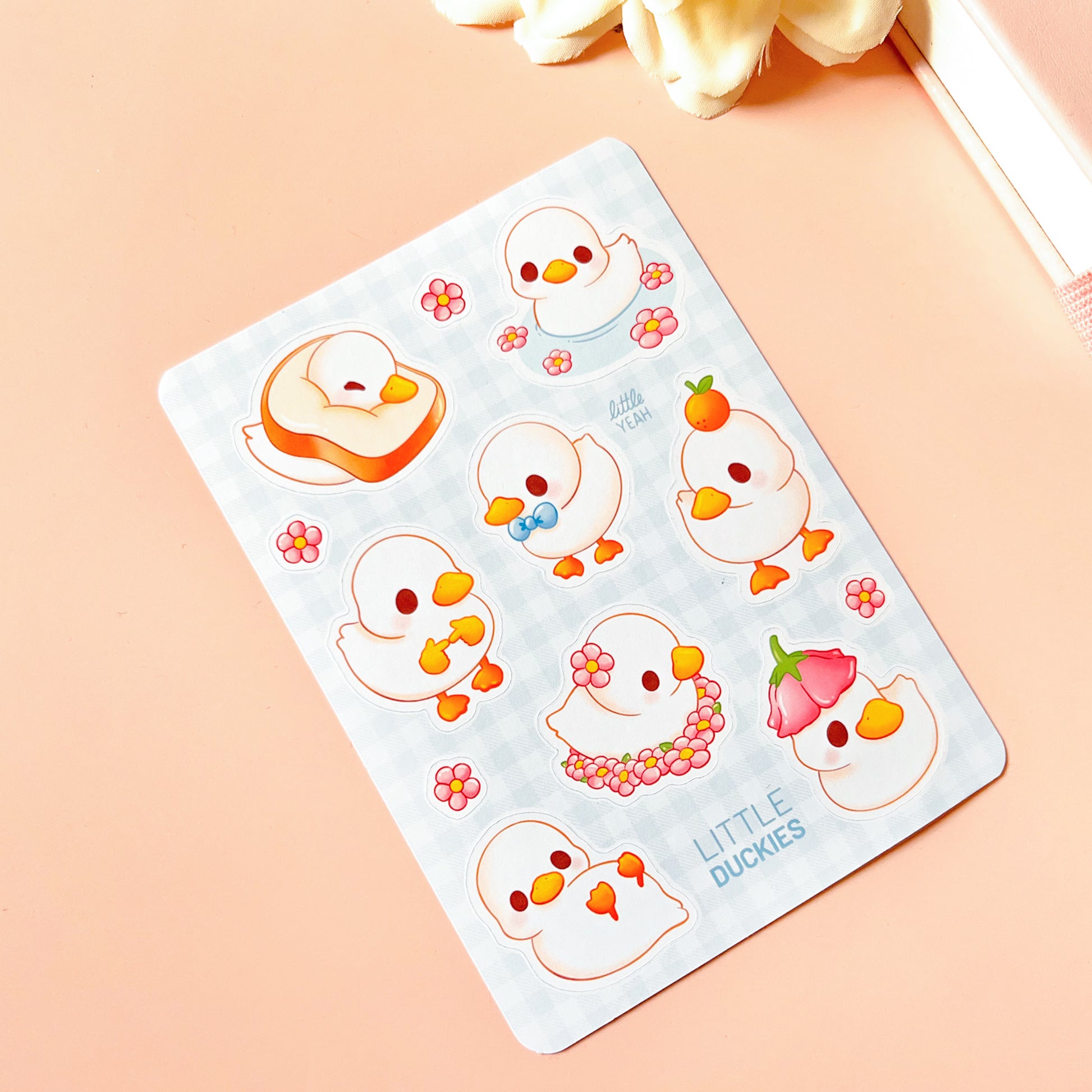 Enten Sticker Sheet