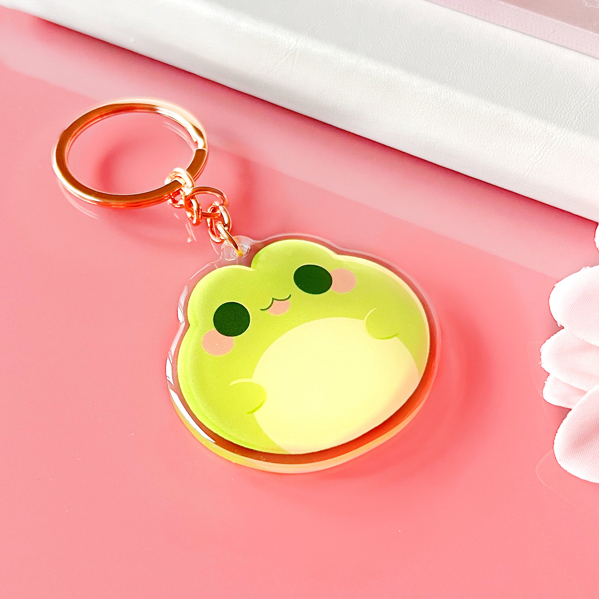 Süßer Frosch Schlüsselanhänger