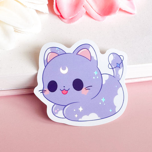 Sky Cat - Cute Vinyl Sticker