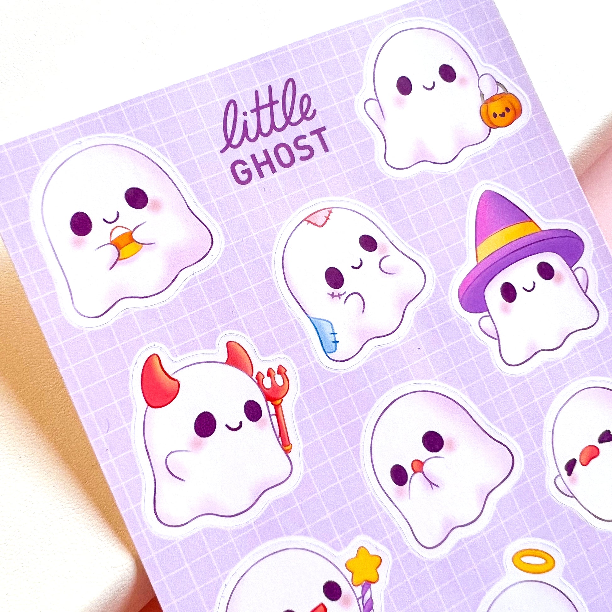 Kleiner Geist Stickerbogen
