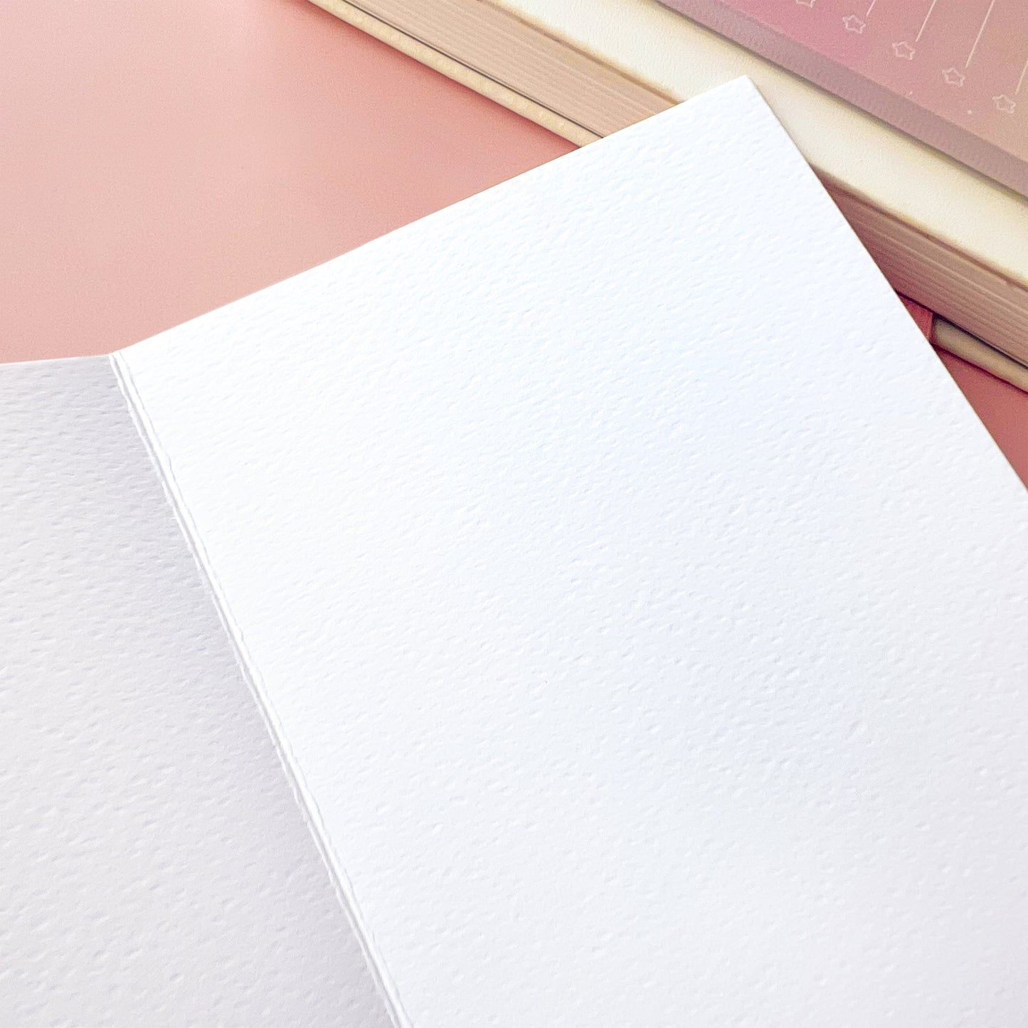 Papierstruktur der Grußkarte