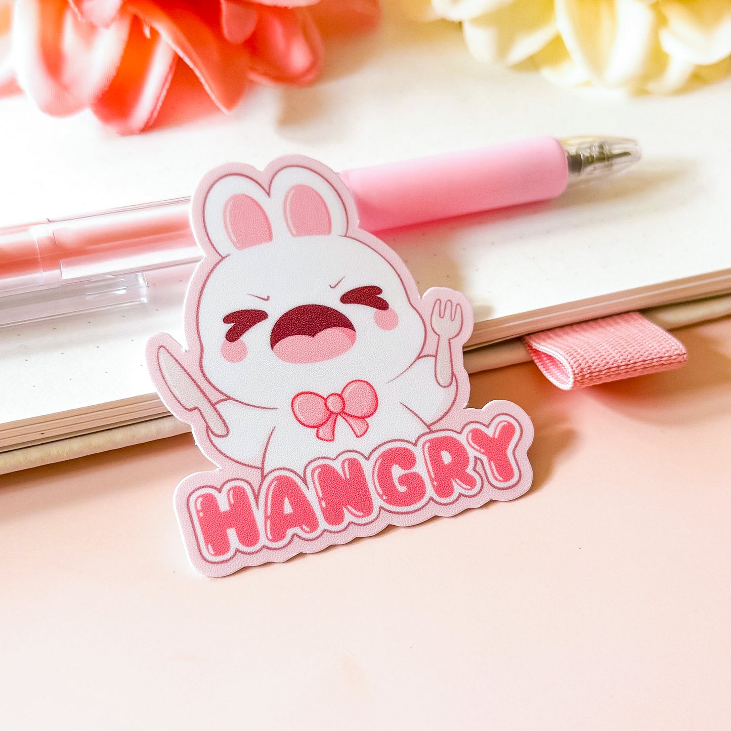 Hangry - Cute Vinyl Sticker