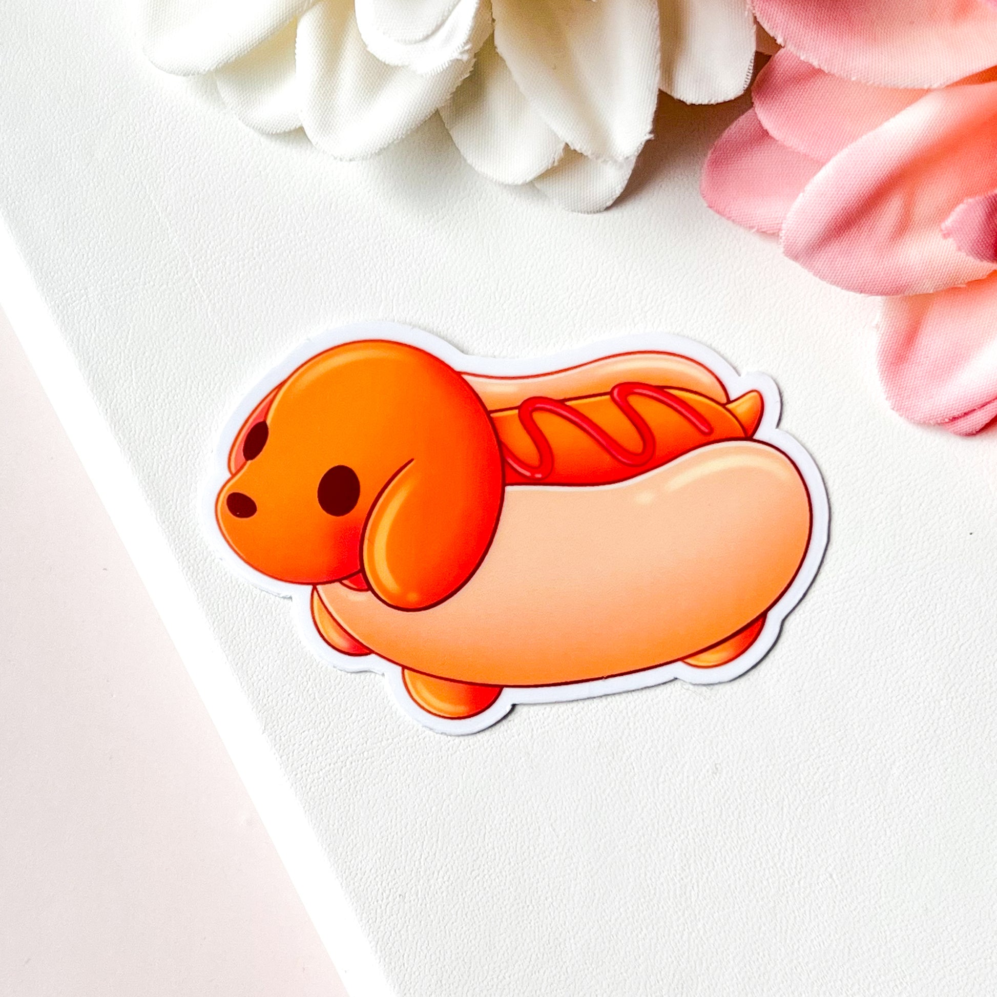 Hot Dog Sticker