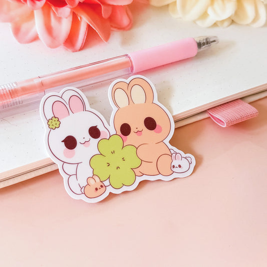 Lucky Clover - Cute Vinyl Sticker