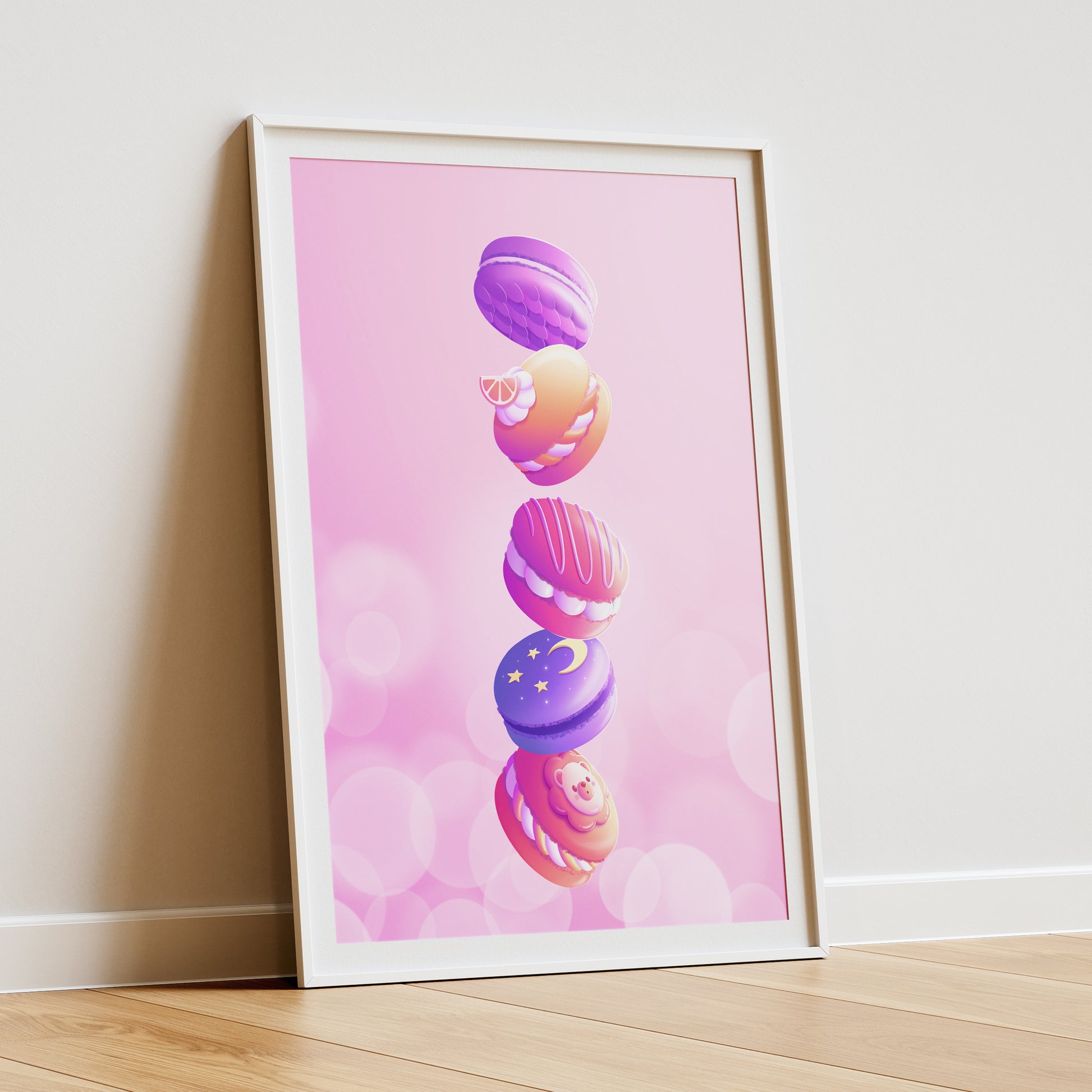 Schöner Macaron Art Print