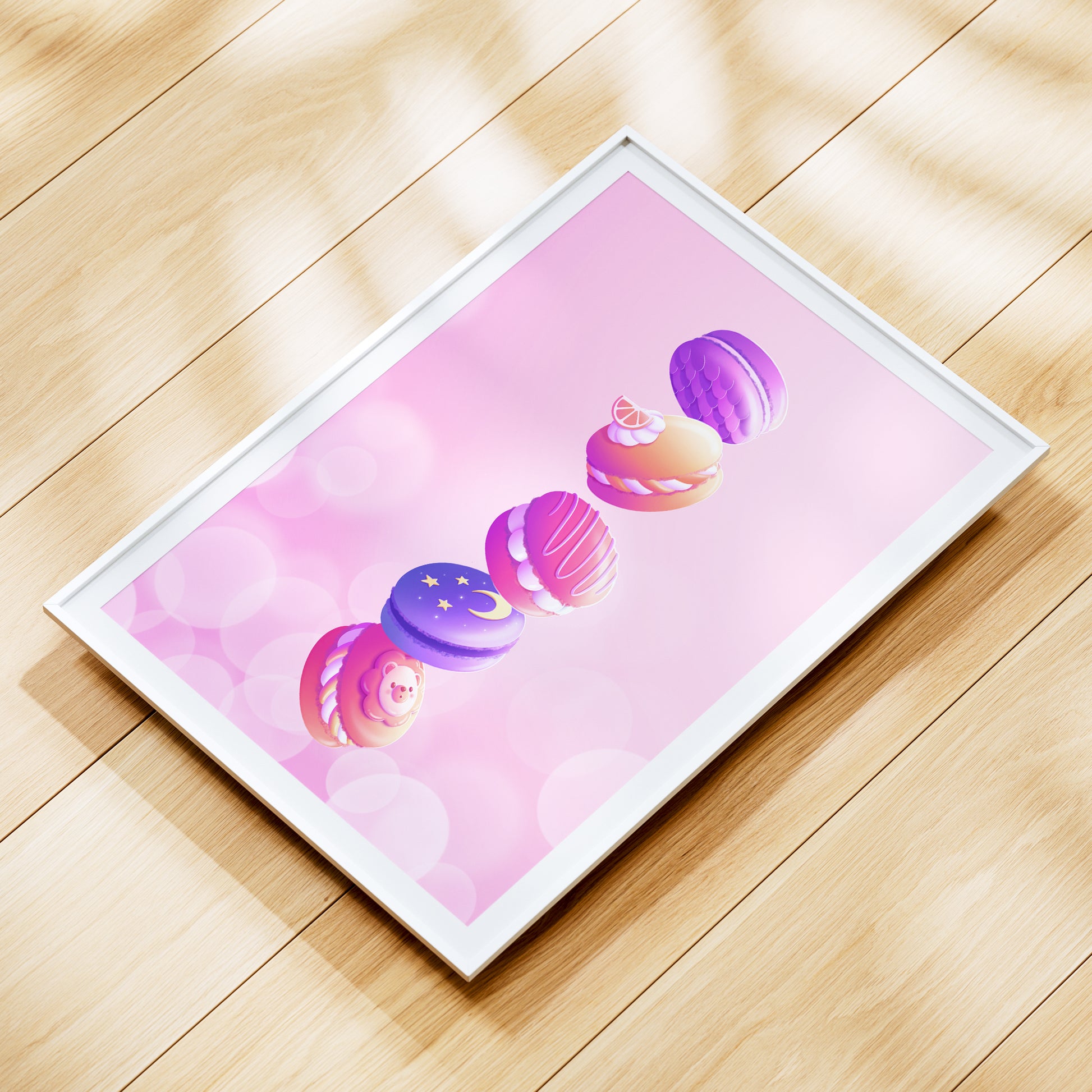 Schöner Macaron Art Print