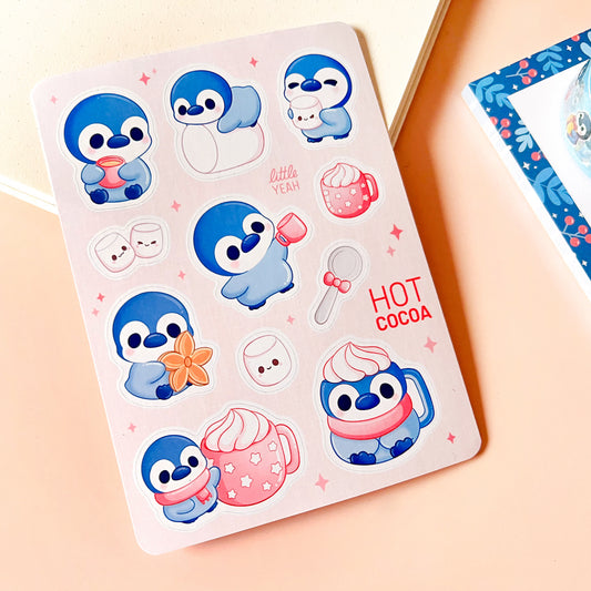Kakao Pinguin Stickersheet