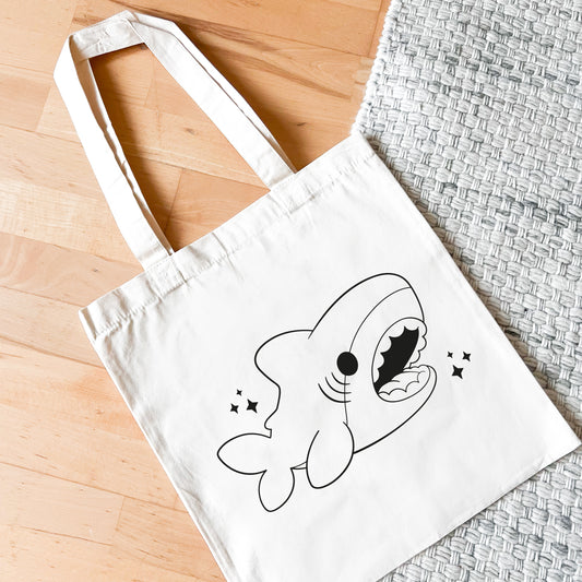 Shark - Cute Tote Bag