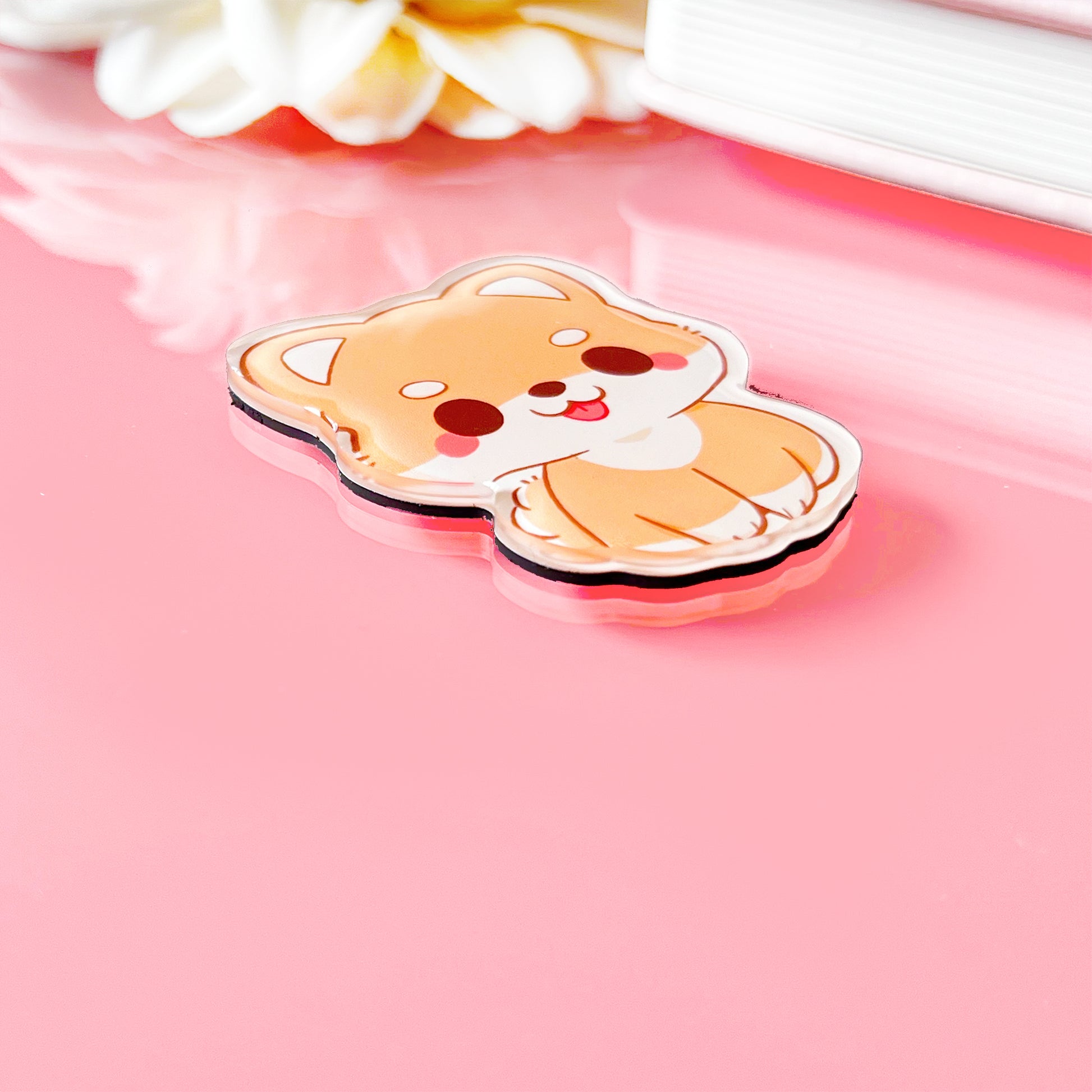 Süßer Shiba Hund Magnet