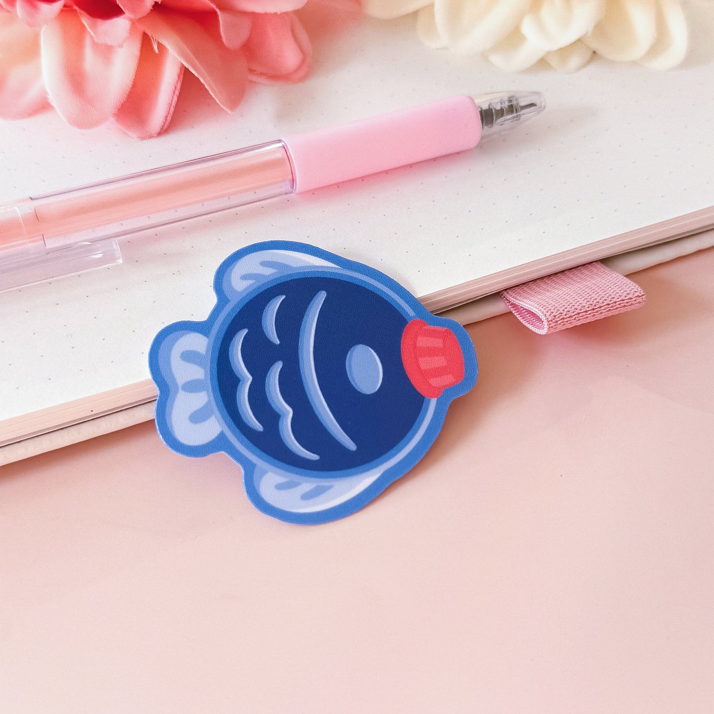 Taiyaki & Soy Sauce - Cute Vinyl Sticker