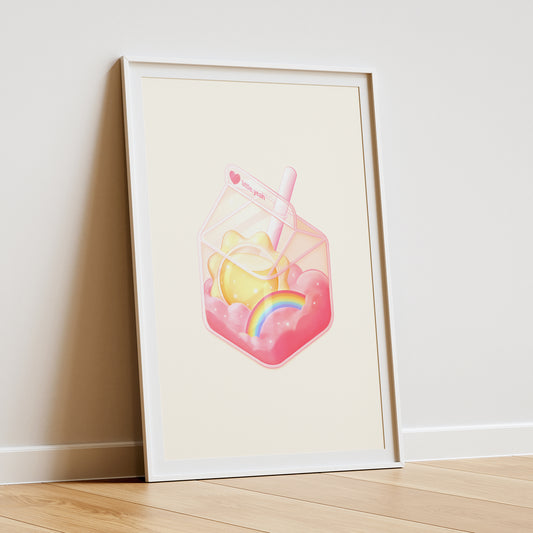 Sonnen Getränk Art Print