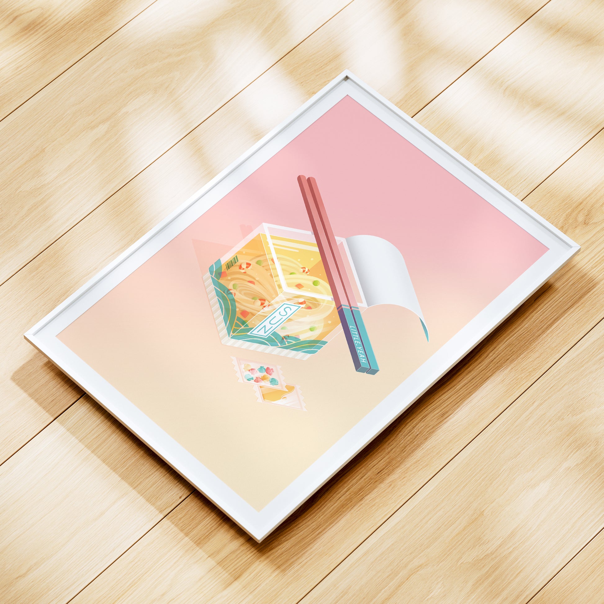 Sonnen Ramen Art Print 