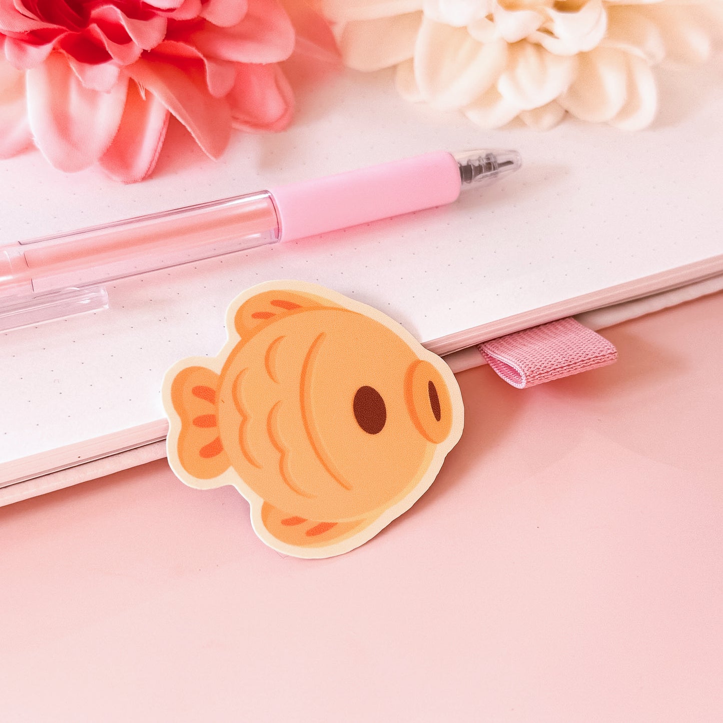 Taiyaki & Soy Sauce - Cute Vinyl Sticker