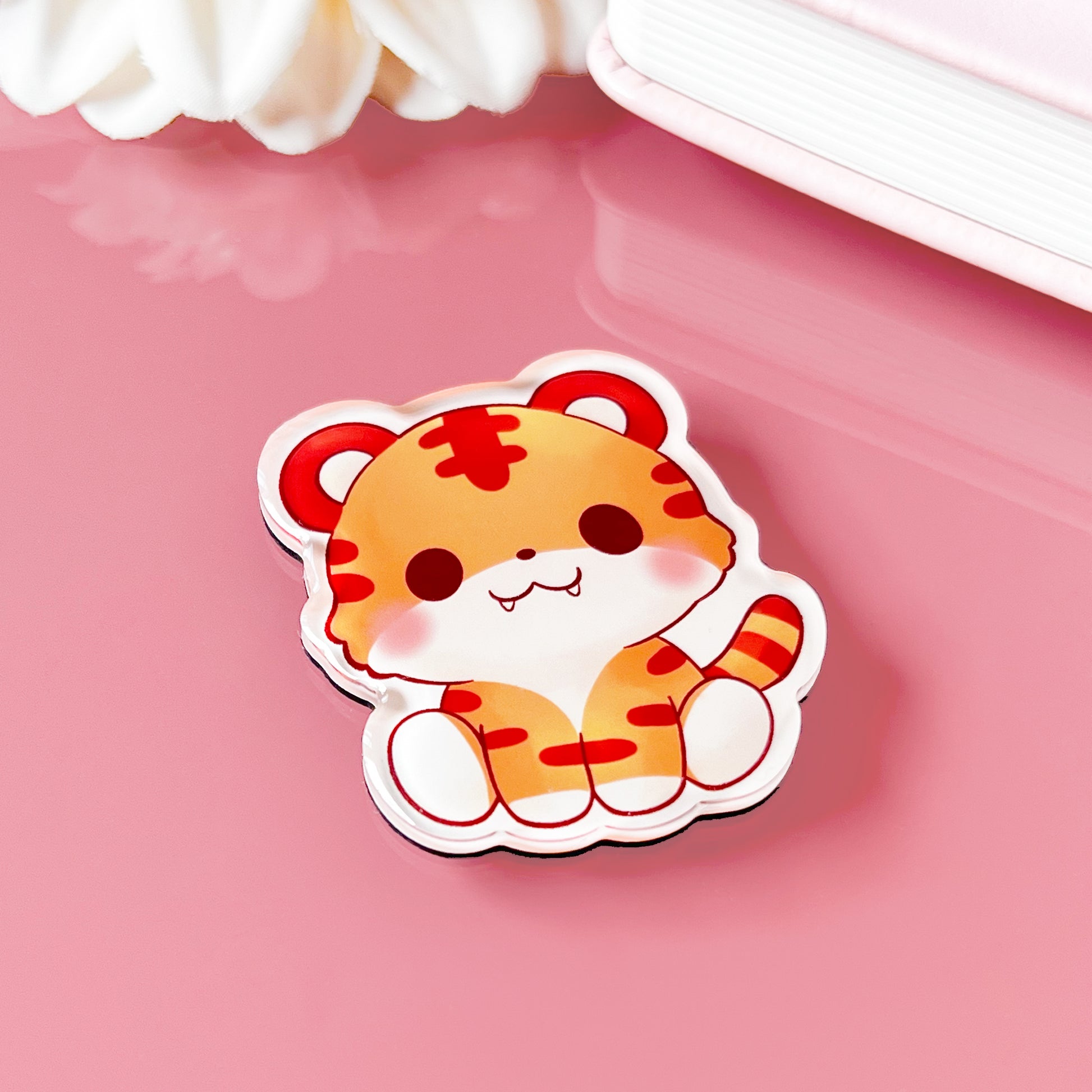 Süßer Tiger Magnet